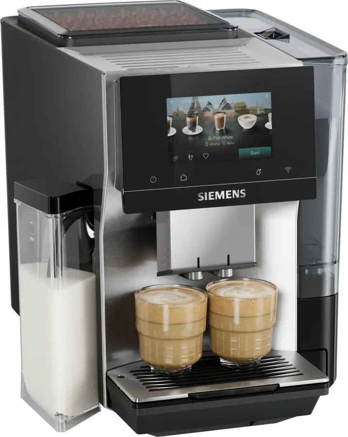TQ727G03 Bean to cup coffee machine EQ700 iAroma Stainless steel