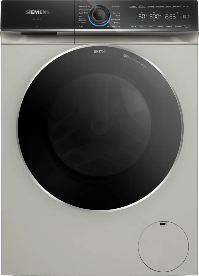 WG66B2AXGB iQ700 Washing machine, front loader 11 kg max. 1600 rpm, Silver inox